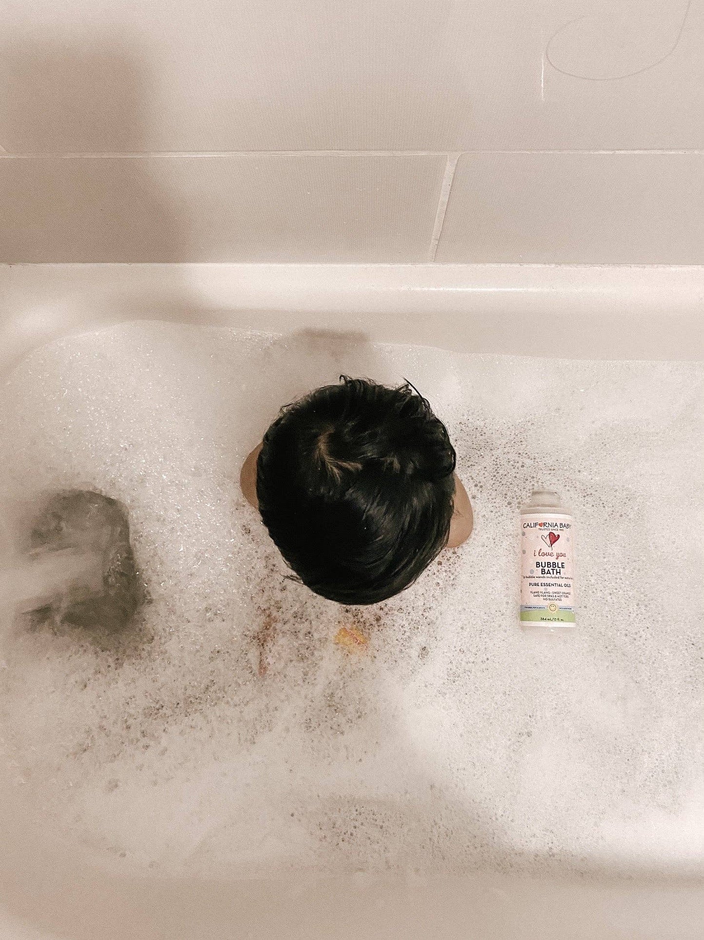 California Baby - I Love You™ Bubble Bath: 13oz/384mL - Lavenders Blue Home and Body Boutique 
