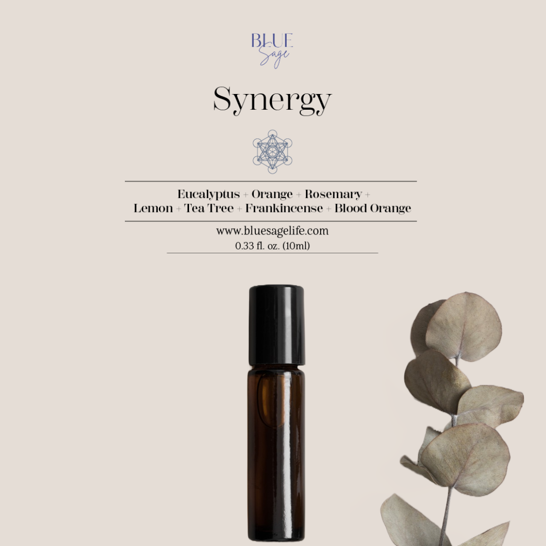 Blue Sage - Synergy Blend Essential Oil Roller | Aromatherapy - Lavenders Blue Home and Body Boutique 