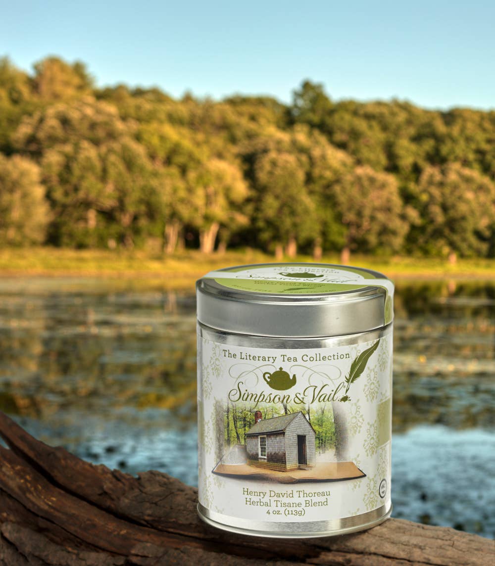 Simpson & Vail - Henry David Thoreau's Herbal Tisane Blend - 4 Ounce Tin - Lavenders Blue Home and Body Boutique 