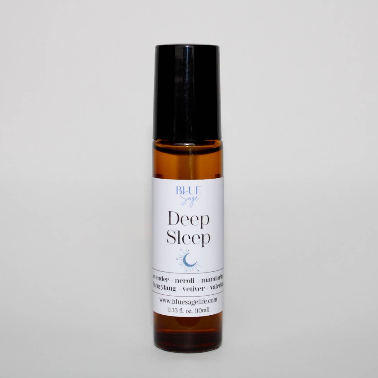 Blue Sage - Deep Sleep Blend Roll On | Essential Oil Aromatherapy Roller - Lavenders Blue Home and Body Boutique 