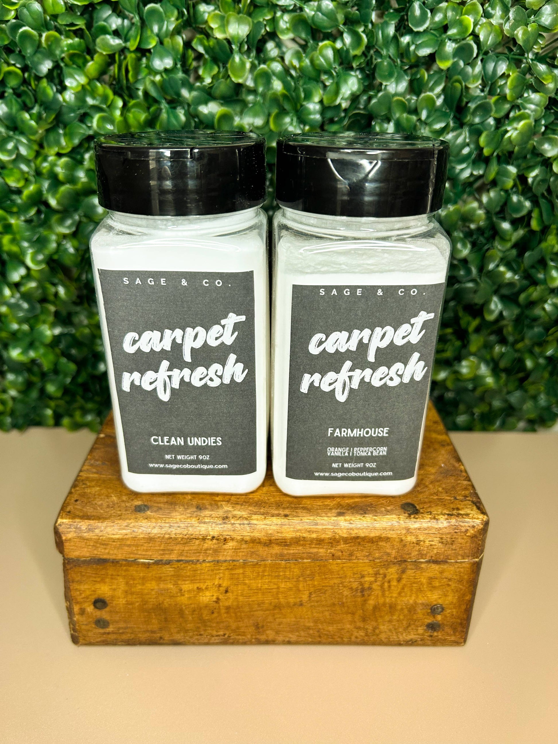 Sage & Co. - Carpet Refresh Powder: Farmhouse - Lavenders Blue Home and Body Boutique 