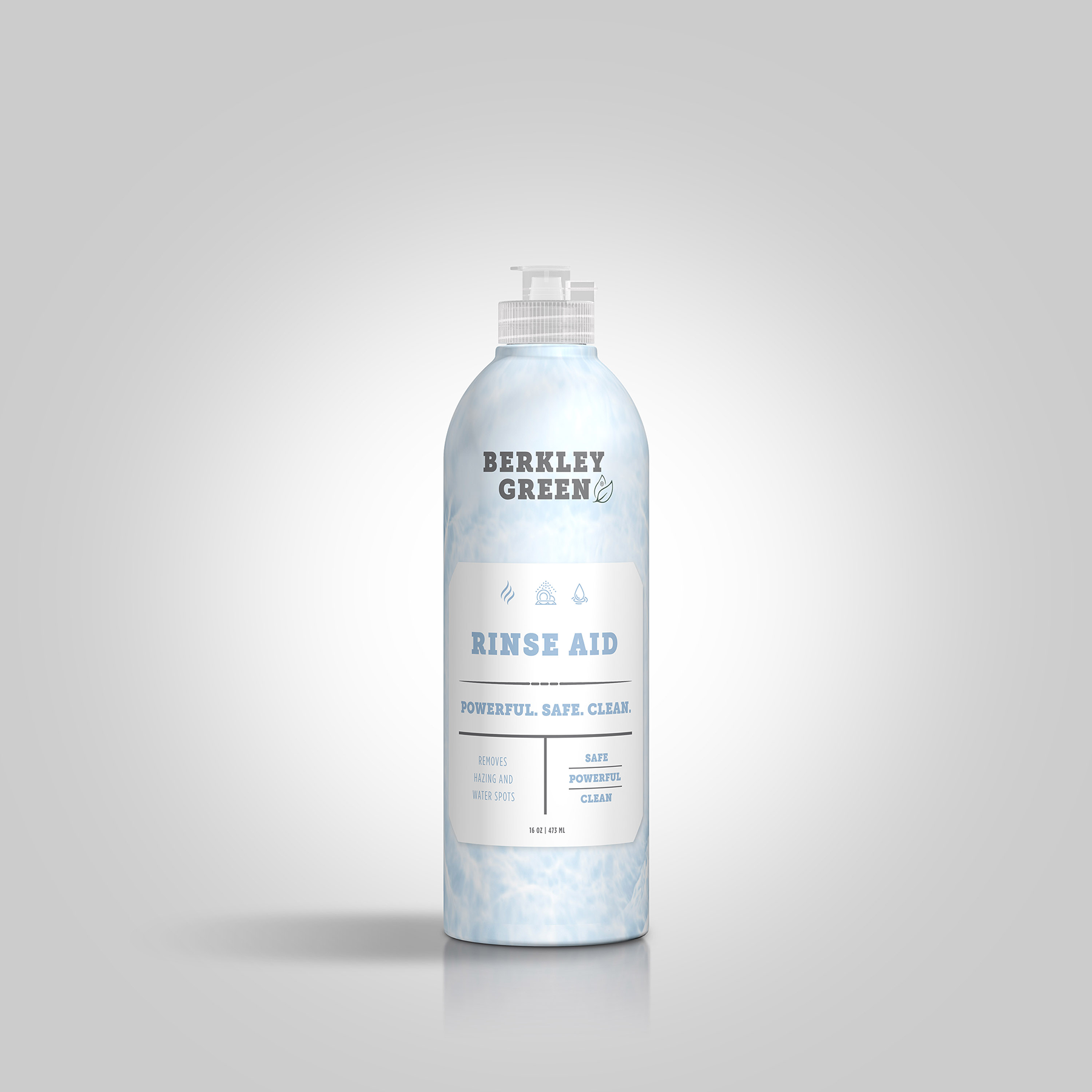 Berkley Green - Eco Dishwasher Rinse Aid (16oz bottle) - Lavenders Blue Home and Body Boutique 