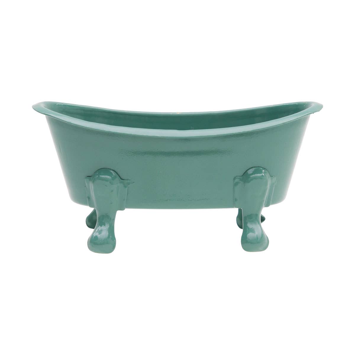 Foreside Home & Garden - Mini Bathtub Planter Soap Dish Sage - Lavenders Blue Home and Body Boutique 