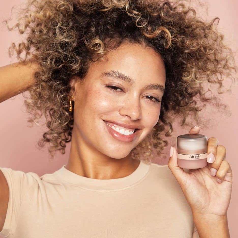 KITSCH - Light Volumizing Rice Protein Dry Shampoo with Puff - Lavenders Blue Home and Body Boutique 