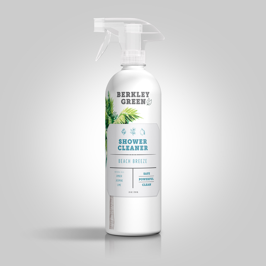 Berkley Green - Eco Shower Cleaner, Beach Breeze (25oz bottle) - Lavenders Blue Home and Body Boutique 