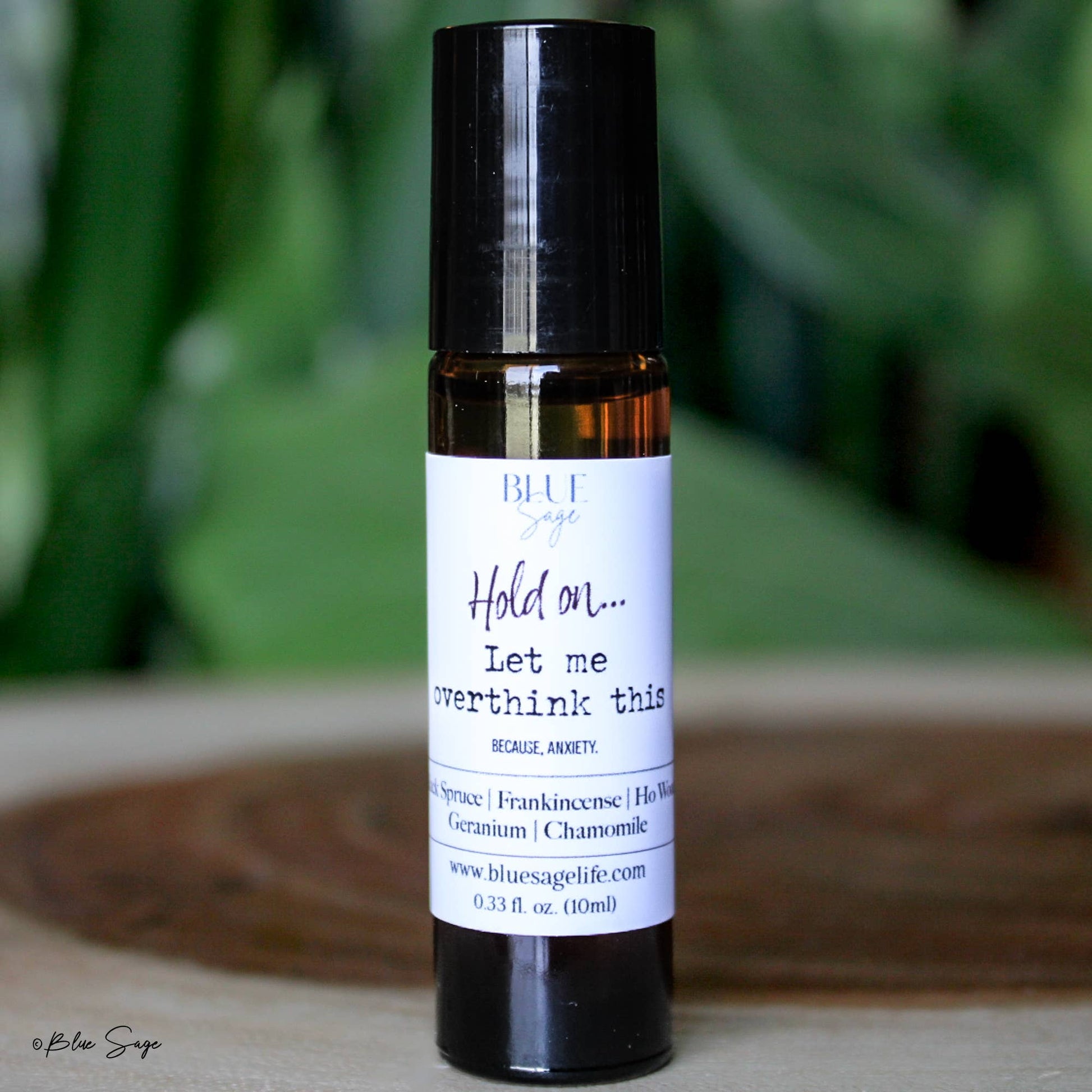 Blue Sage - Hold On, Let Me Overthink This… Essential Oil Roller - Lavenders Blue Home and Body Boutique 