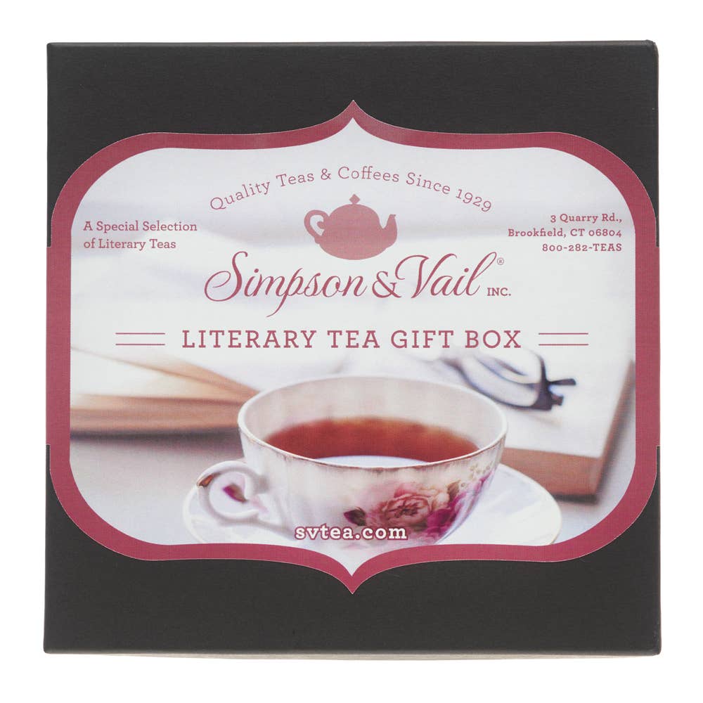 Simpson & Vail - Literary Tea Gift Sampler Box - 10 Packets - Lavenders Blue Home and Body Boutique 