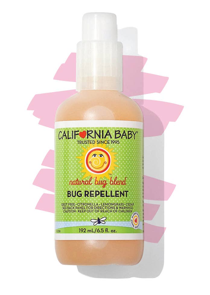 California Baby - Natural Bug Blend™ Bug Repellent Spray: 2oz/59mL - Lavenders Blue Home and Body Boutique 