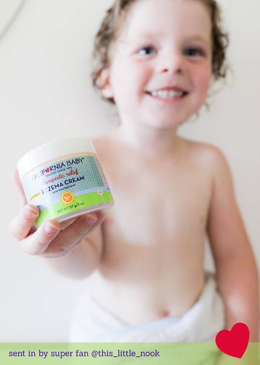 California Baby - Therapeutic Relief™ Eczema Cream: 2oz/57g - Lavenders Blue Home and Body Boutique 