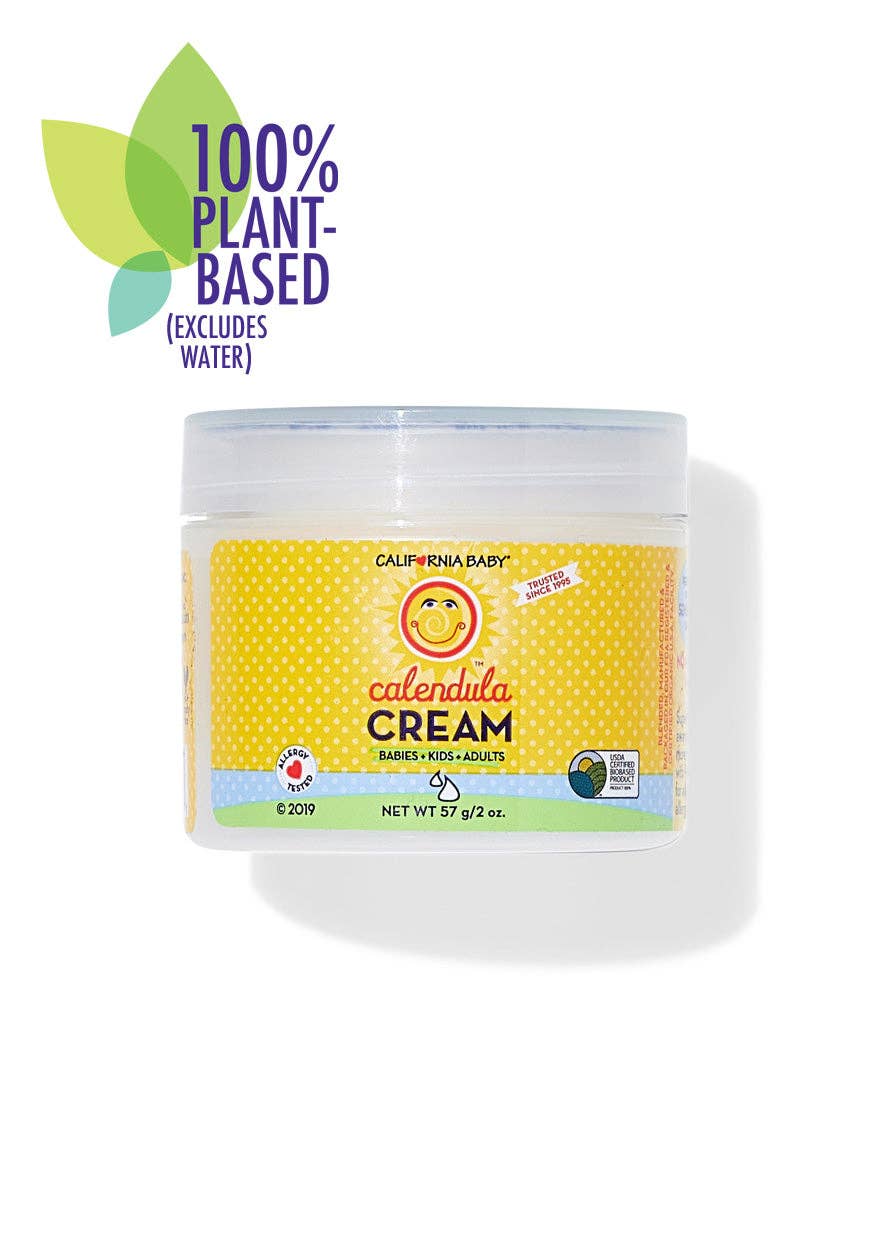 California Baby - Calendula™ Cream: 1.8oz/51g - Lavenders Blue Home and Body Boutique 