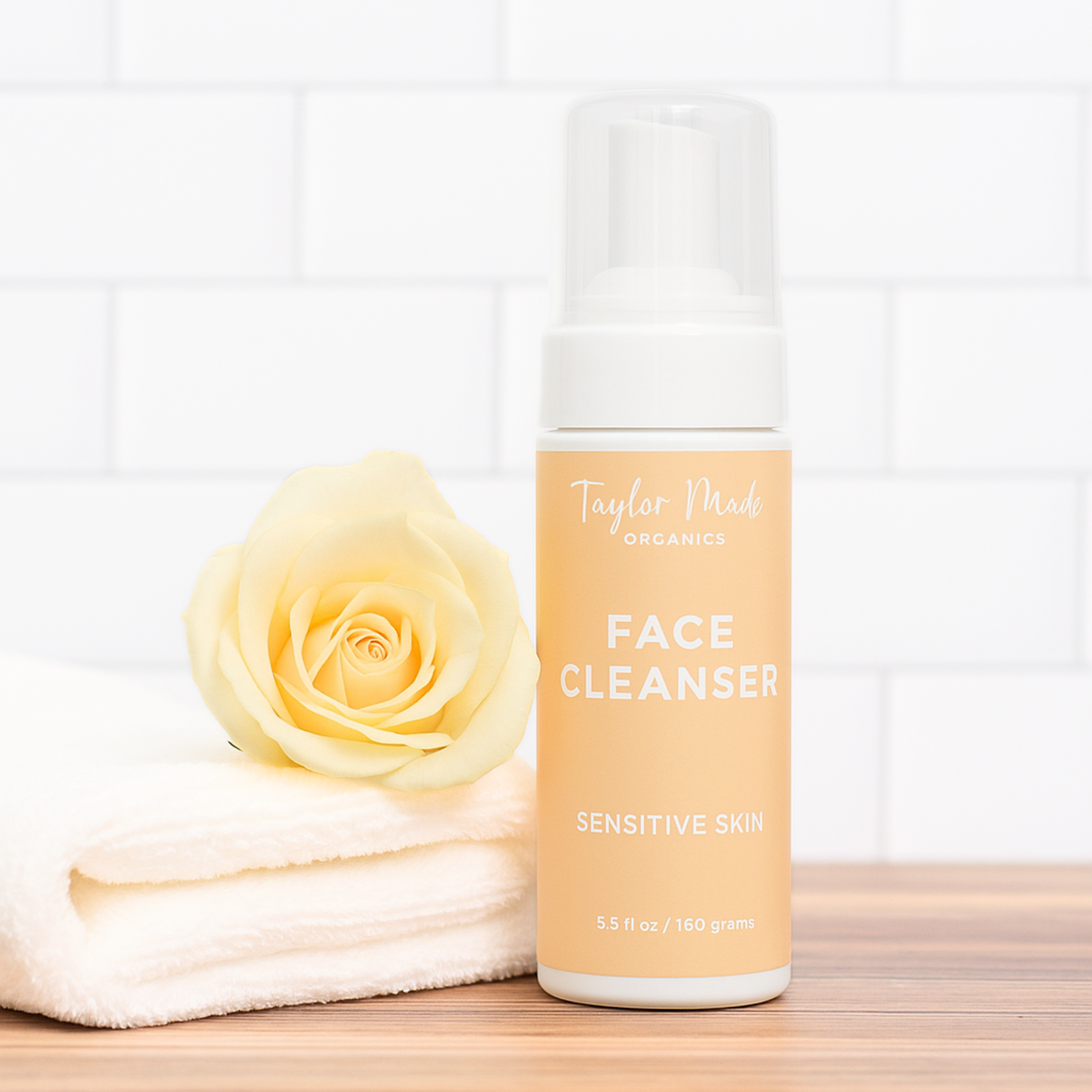 Taylor Made Organics - Face Cleanser | sensitive skin - Lavenders Blue Home and Body Boutique 