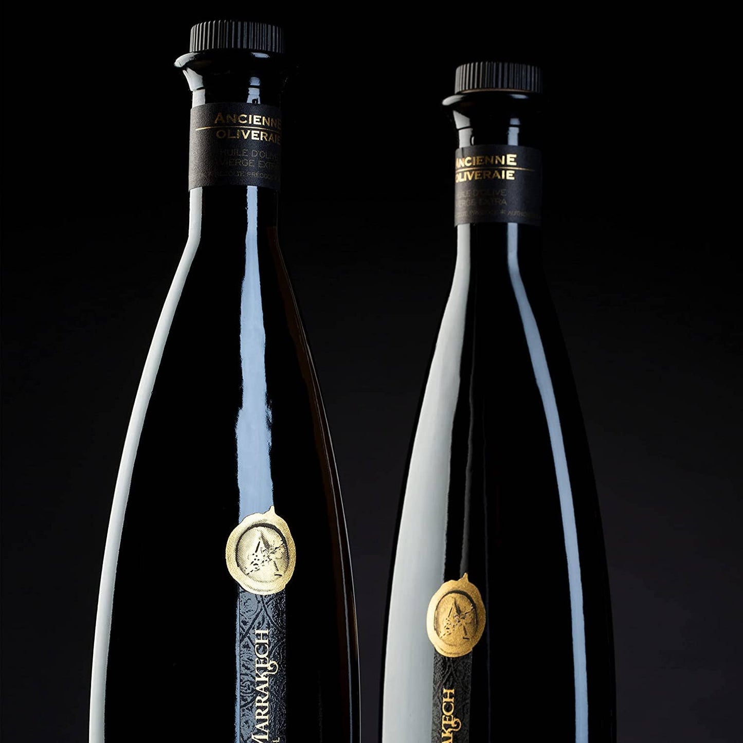 LES TERROIRS DE MARRAKECH Organic Extra Virgin Olive Oil: GLASS BOTTLE OF 500ML