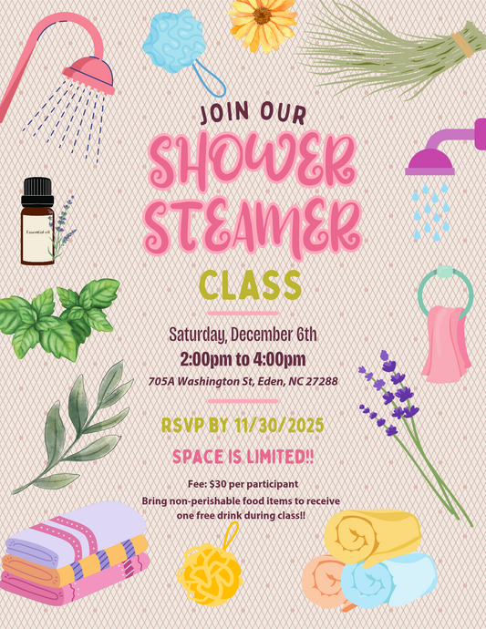 Shower Steamer Class