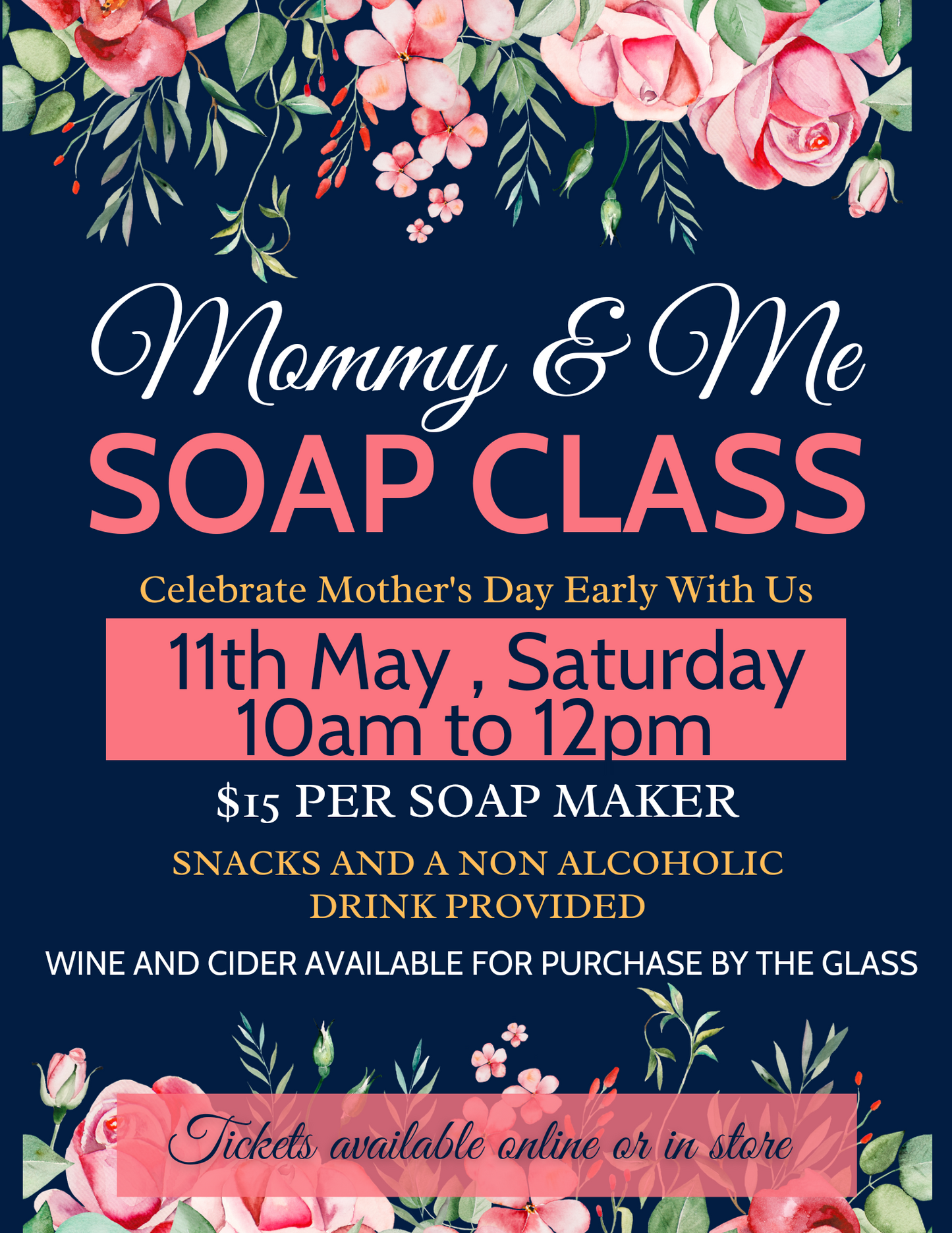 Mommy and Me Soap Class