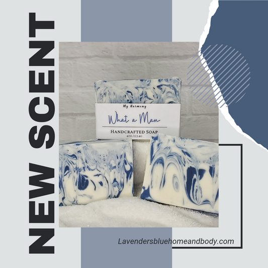 What A Man Soap - Lavenders Blue Home and Body Boutique 