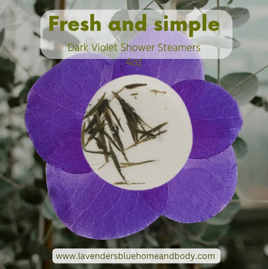 Dark Violet Shower Steamer 4oz