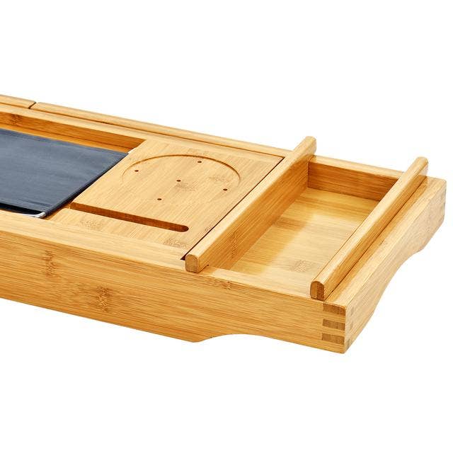 Bamboo Deluxe Bath Caddy