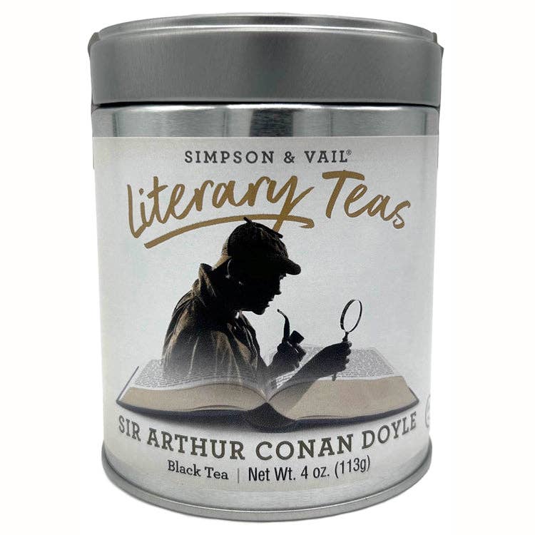 Simpson & Vail - Sir Arthur Conan Doyle's Black Tea Blend - 4 Ounce Tin - Lavenders Blue Home and Body Boutique 