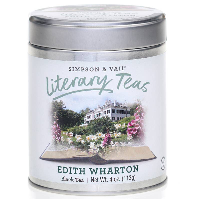 Simpson & Vail - Edith Wharton’s Black Tea Blend - 4 Ounce Tin - Lavenders Blue Home and Body Boutique 