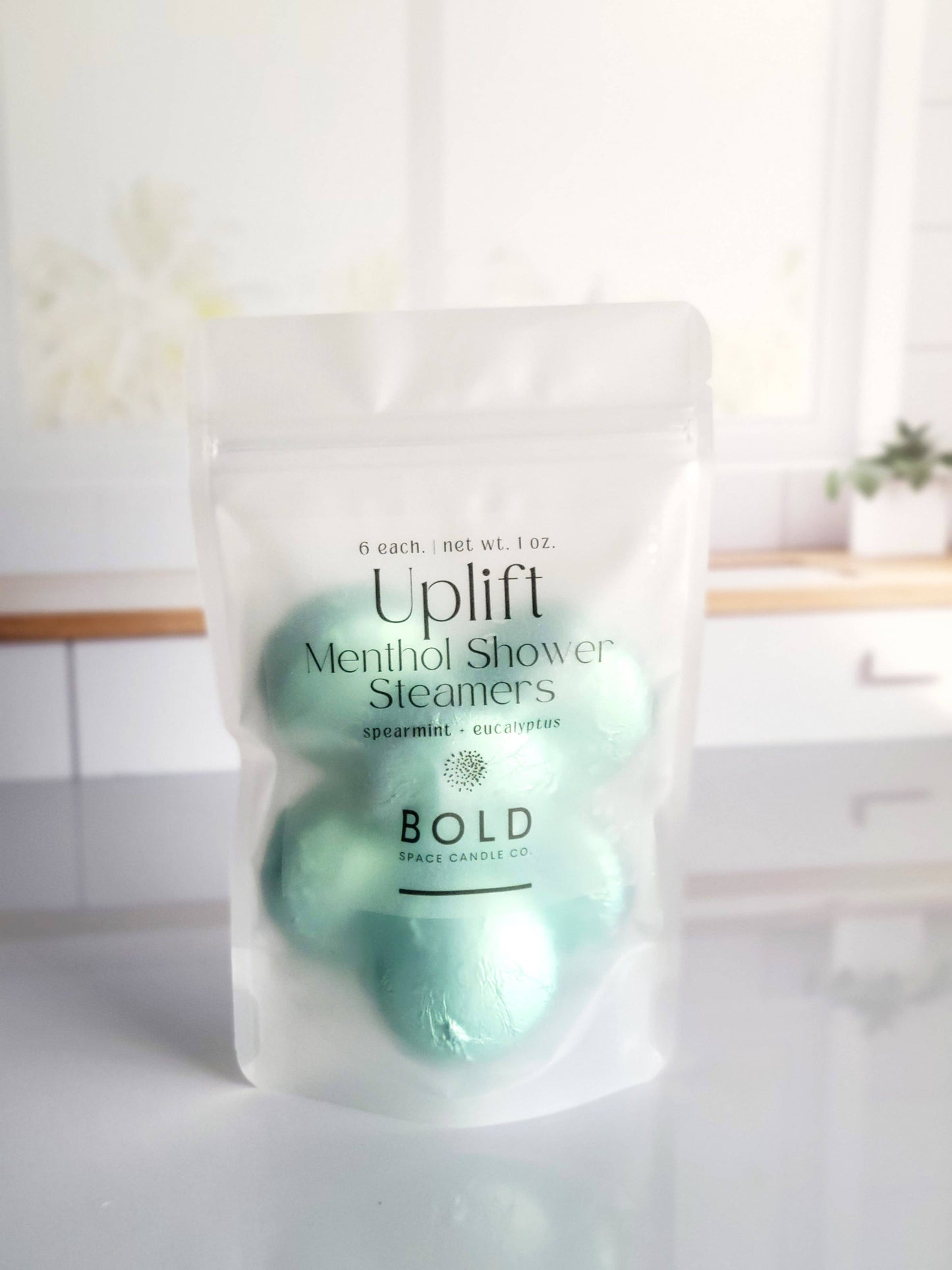Bold Space Candle Co. - Uplift – Eucalyptus + Spearmint Menthol Steamers- 6 pack - Lavenders Blue Home and Body Boutique 