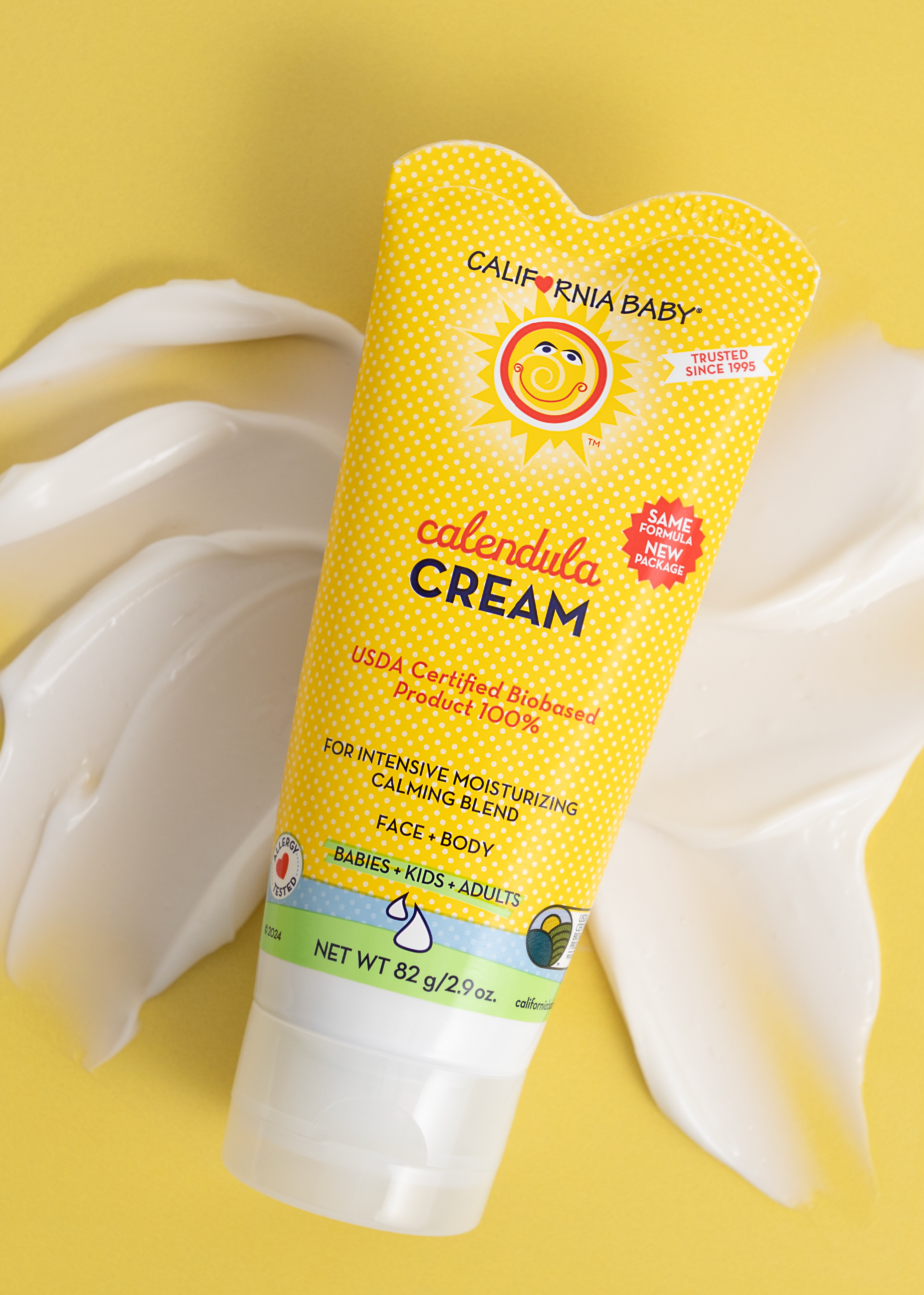 California Baby - Calendula™ Cream: 1.8oz/51g - Lavenders Blue Home and Body Boutique 