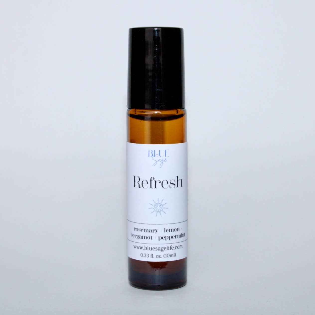 Blue Sage - Refresh Blend Essential Oil Roller | Aromatherapy Roll On - Lavenders Blue Home and Body Boutique 