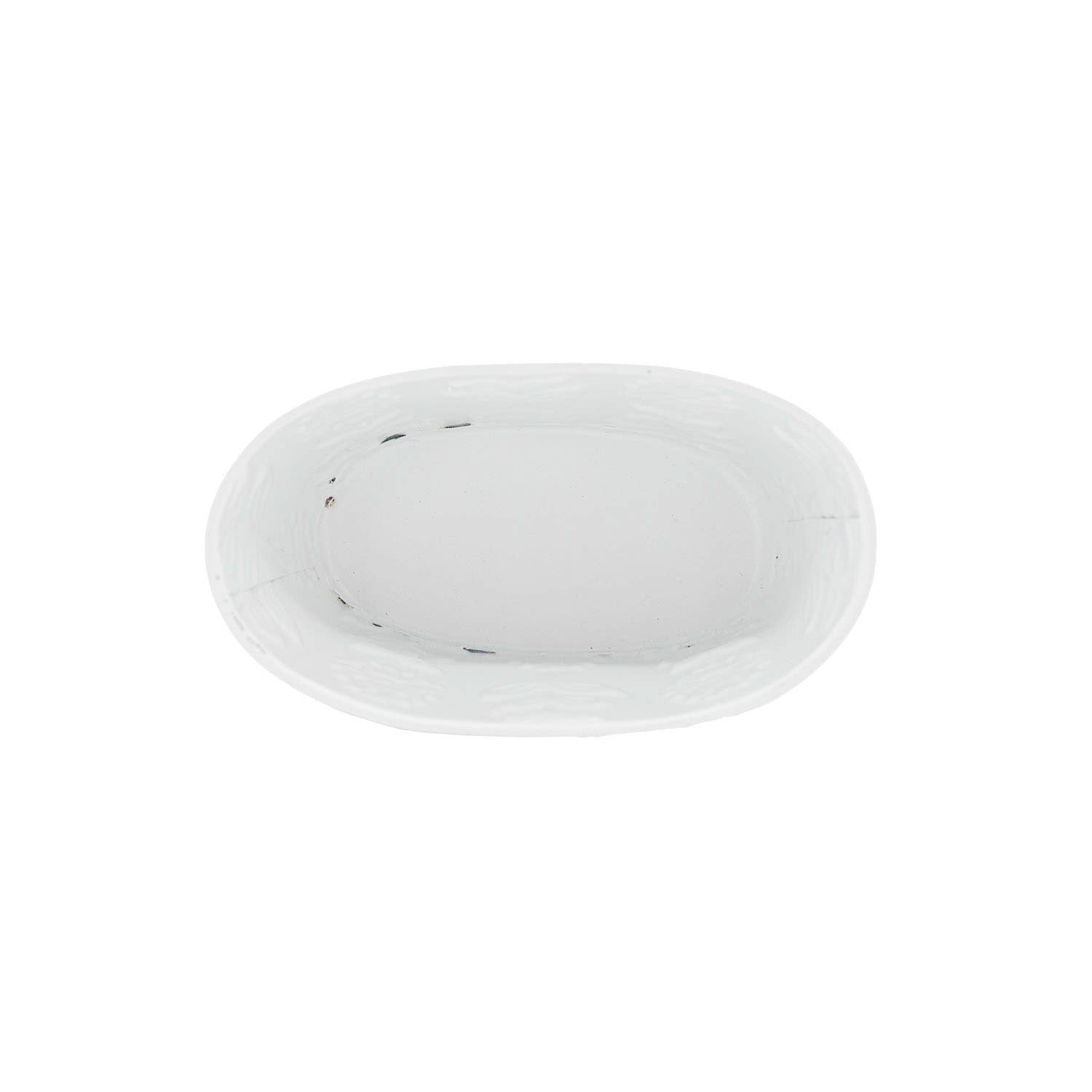 Foreside Home & Garden - Claire Floral Bathtub Soap Dish Blue - Lavenders Blue Home and Body Boutique 