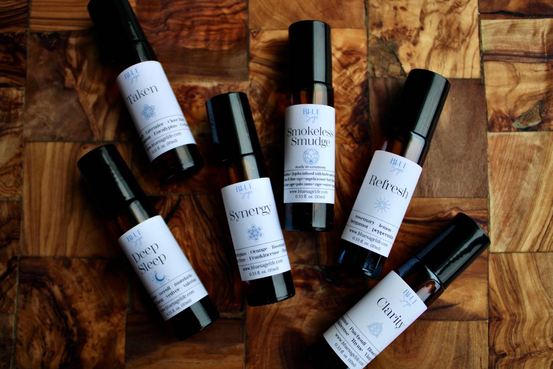 Blue Sage - Synergy Blend Essential Oil Roller | Aromatherapy - Lavenders Blue Home and Body Boutique 