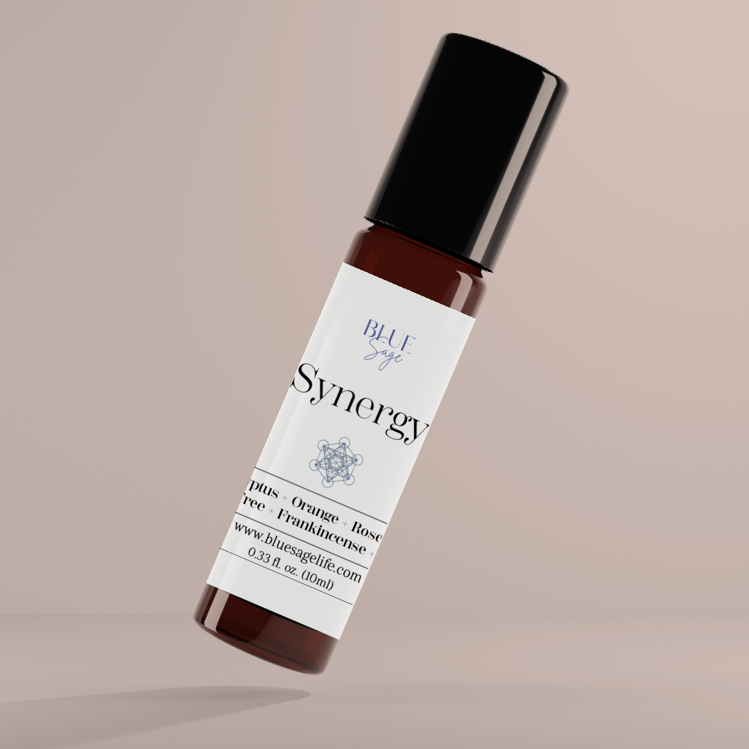 Blue Sage - Synergy Blend Essential Oil Roller | Aromatherapy - Lavenders Blue Home and Body Boutique 