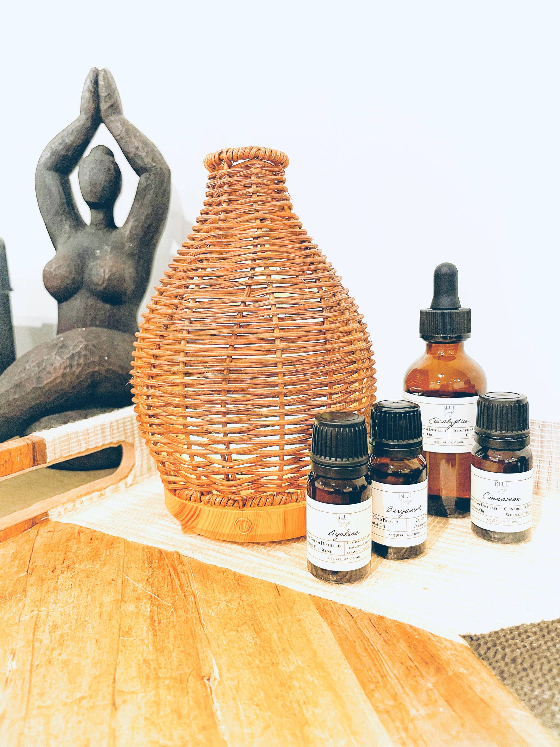 Blue Sage - Deep Sleep Blend Roll On | Essential Oil Aromatherapy Roller - Lavenders Blue Home and Body Boutique 