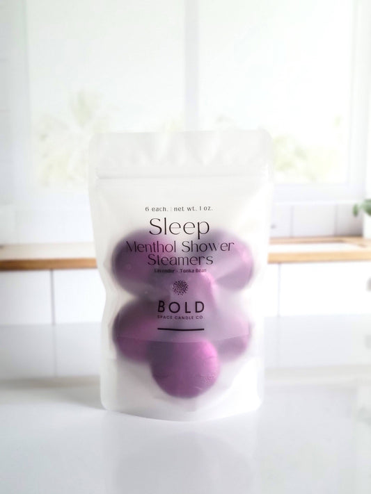 Sleep - Lavender & Tonka Bean Menthol Shower Steamers