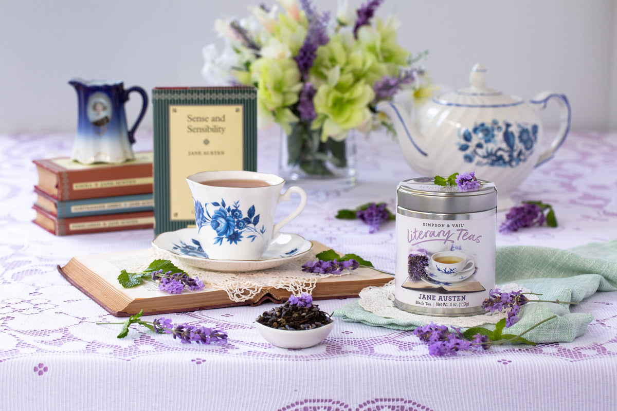 Simpson & Vail - Jane Austen’s Black Tea Blend - 4 Ounce Tin - Lavenders Blue Home and Body Boutique 