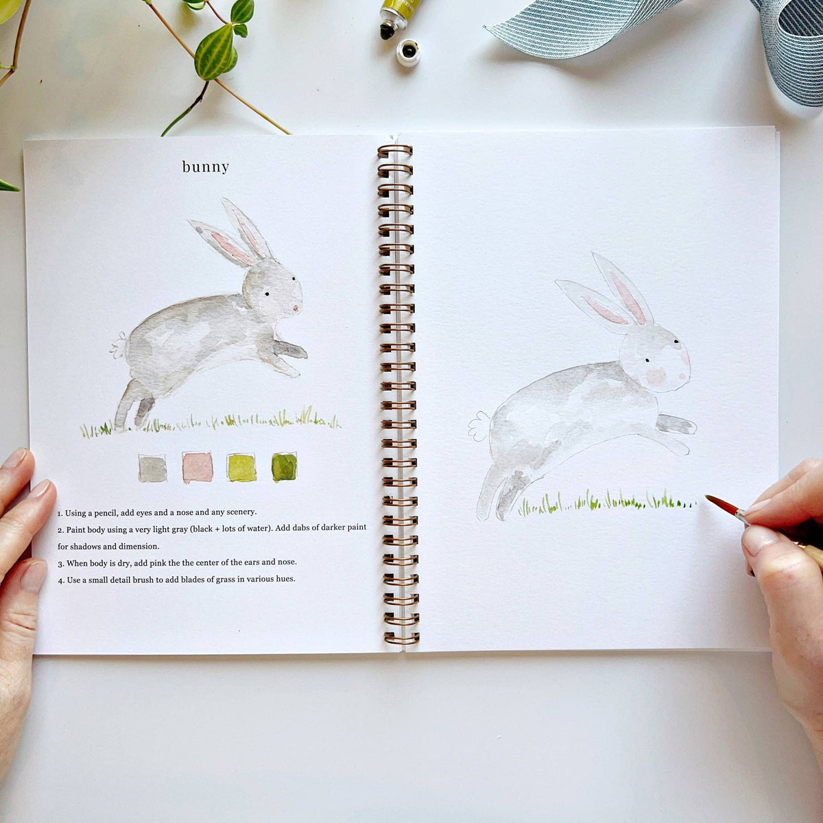 emily lex studio - Animals watercolor workbook - Lavenders Blue Home and Body Boutique 