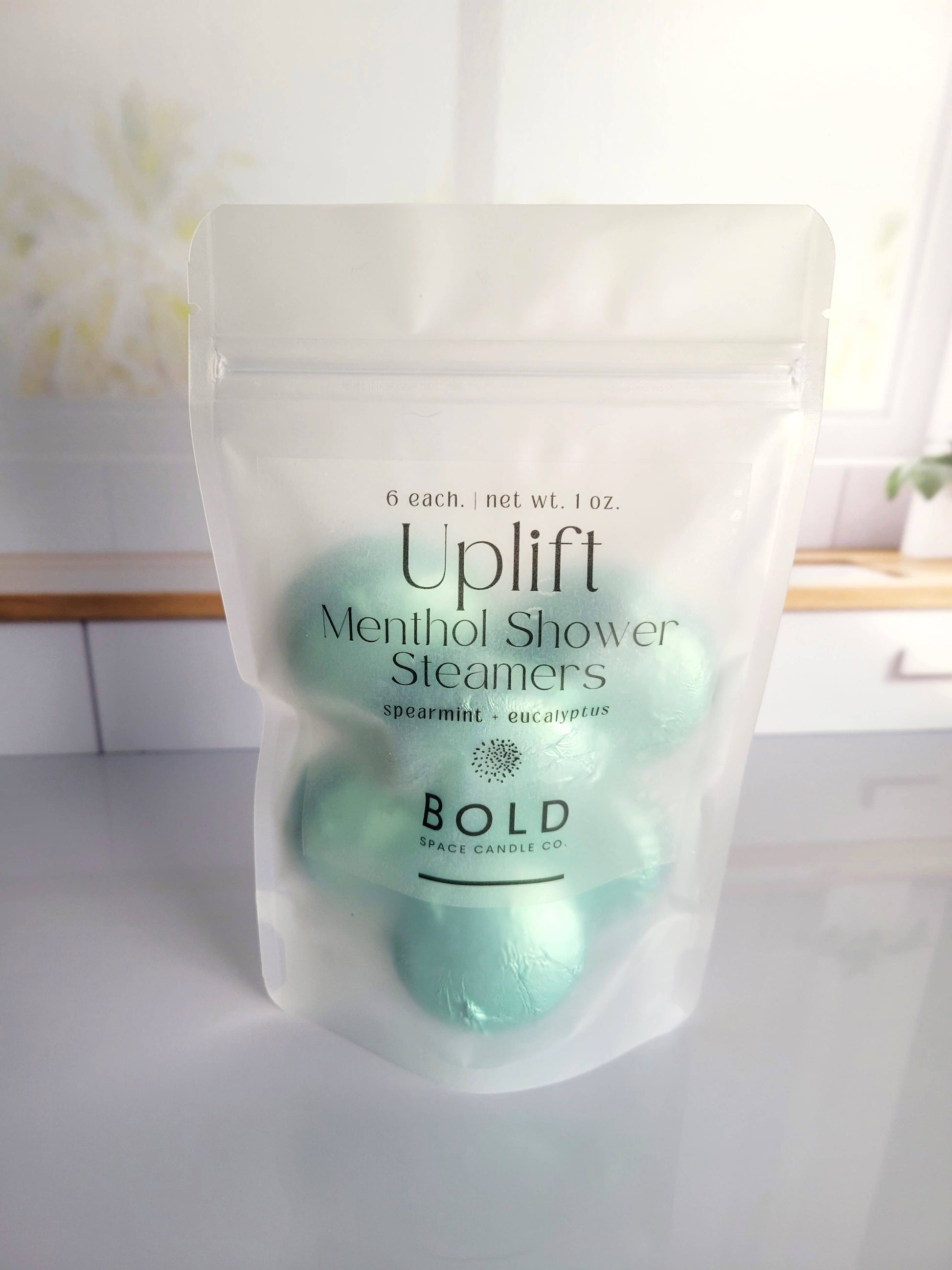 Bold Space Candle Co. - Uplift – Eucalyptus + Spearmint Menthol Steamers- 6 pack - Lavenders Blue Home and Body Boutique 