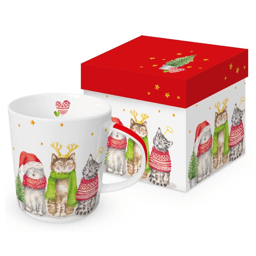 Paperproducts Design • Ambiente - MUG IN GIFT BOX- SACRED CATS - Lavenders Blue Home and Body Boutique 