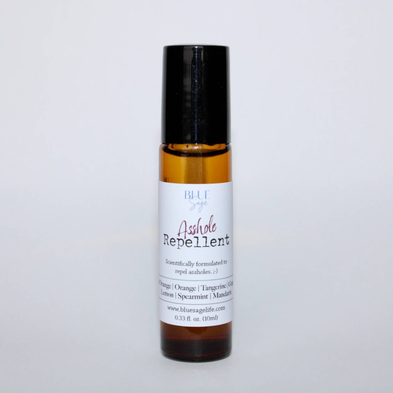 Blue Sage - A**hole Repellent Essential Oil Aromatherapy Roller | Funny Gifts - Lavenders Blue Home and Body Boutique 