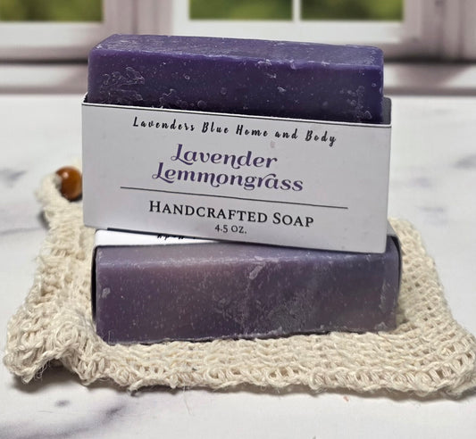 Lavender Lemongrass Soap - Lavenders Blue Home and Body Boutique 