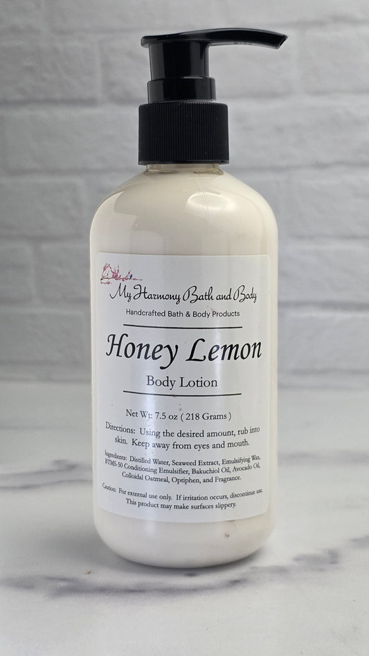 Honey Lemon Lotion