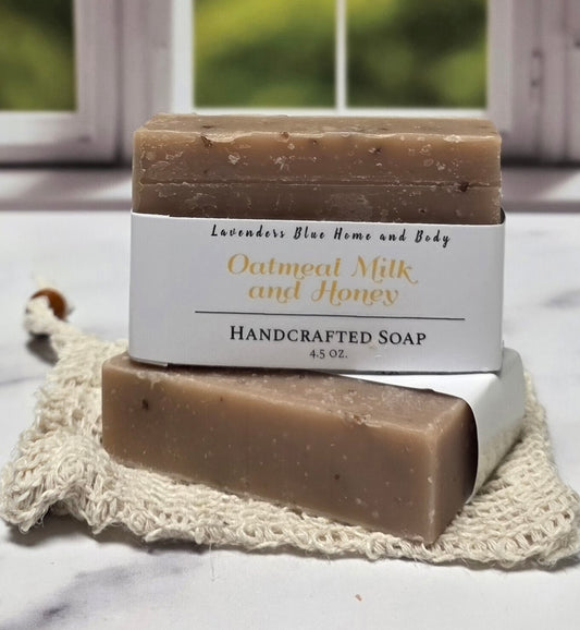 Oatmeal Milk Honey Soap - Lavenders Blue Home and Body Boutique 