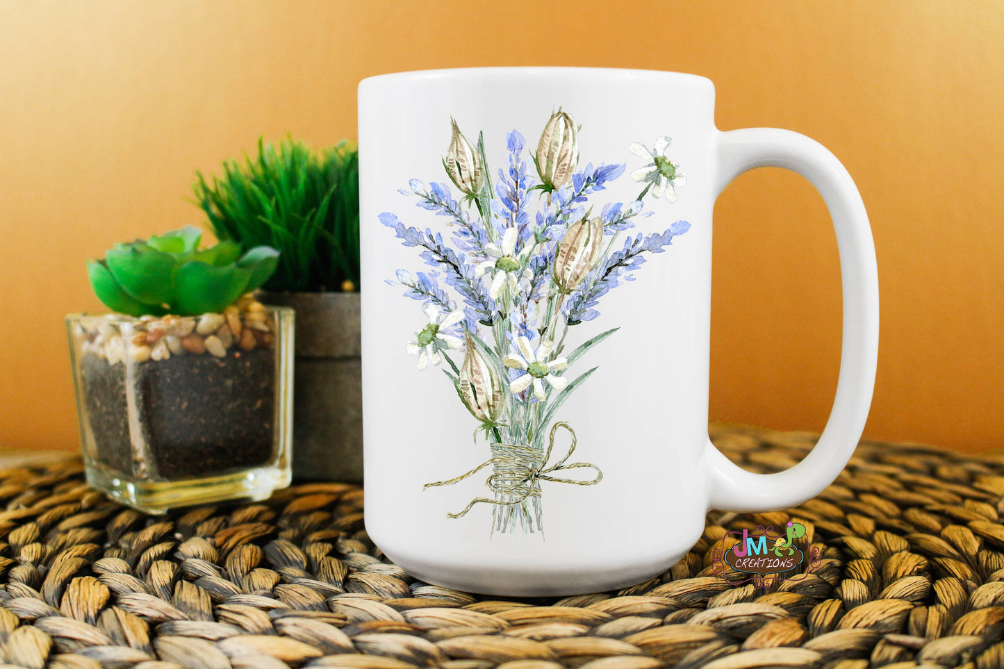 JMCreationsNC - 15oz Lavender Series Mugs