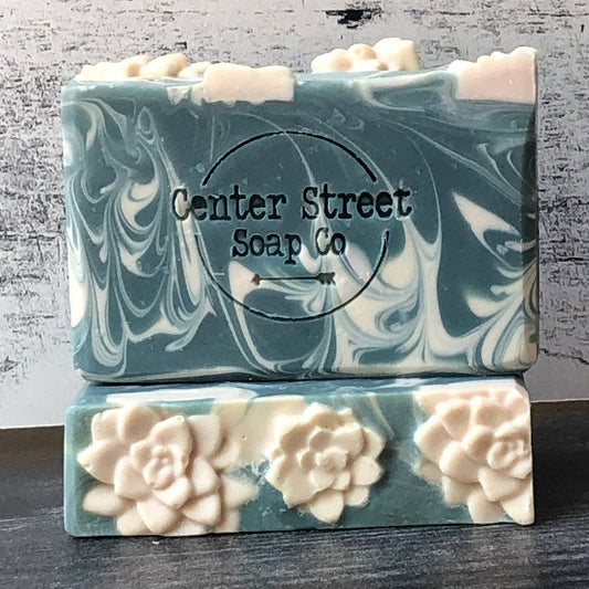 Center Street Soap Co - Emerald Agave Handmade Soap Bar