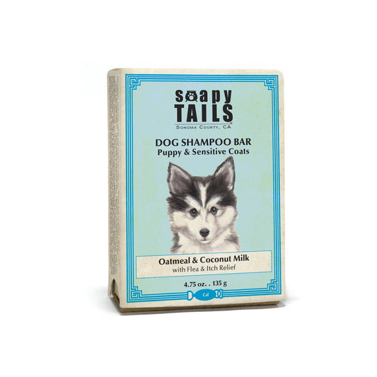 Dog Shampoo Bar  Unscented Oatmeal & Coconut Milk - Fine Pup