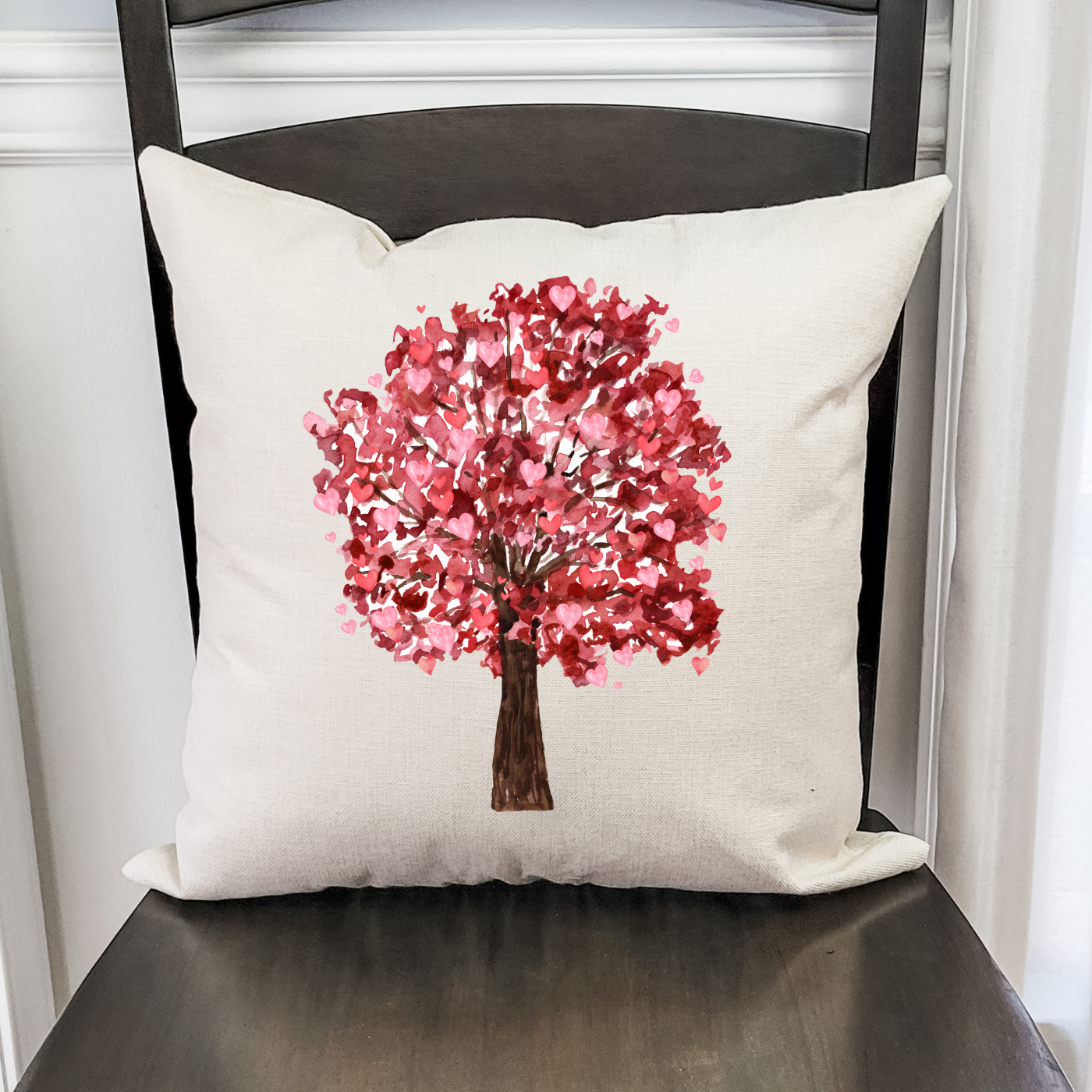 Valentine Tree Pillow Cover - Lavenders Blue Home and Body Boutique 