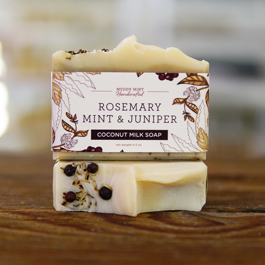 Muddy Mint - Rosemary Mint & Juniper Soap