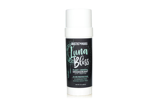 Rustic MAKA Natural Deodorants + Body Care - LUNA BLISS Natural Deodorant (Magnesium + Charcoal)